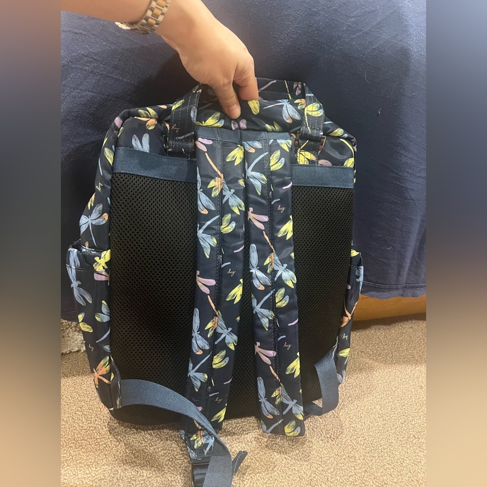 LUG Voyager Backpack/Tote in Dragonfly IcePop NWT - Picture 2 of 11